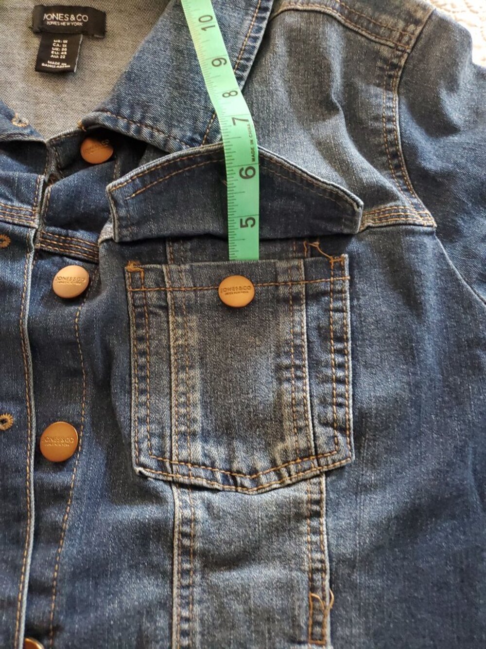 Jean Style Jacket - Picture 4 of 7